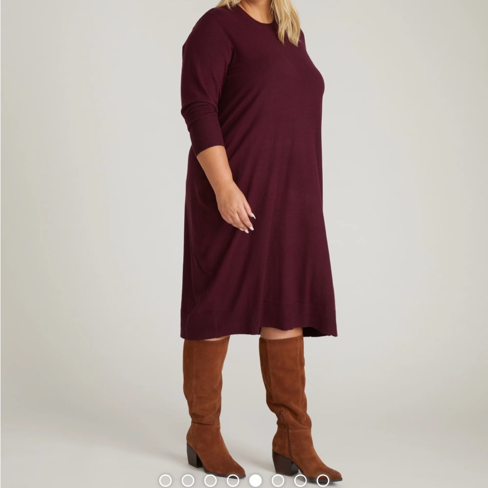 NWT Universal Standard Savvy Fine Knit Everyday Sweater Dress Size XS(10-12)